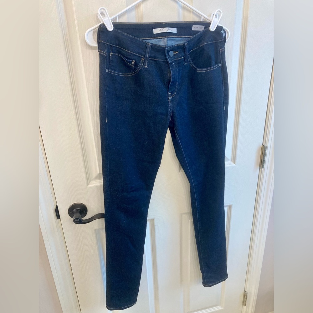 Mavi Jeans - Alexa Mid-Rise Skinny with stretch in Indigo Blue